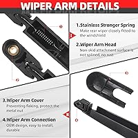 Vista 2 de Juego de limpiaparabrisas trasero, repuesto para Mazda CX5 CX-5 2010-2015 OEEKMZCX5RW