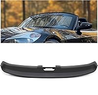 KUAFU Windshield Frame Cover for 2003-2008 BMW Z4 E85 Roadster - Durable ABS Plastic Primer Black OEM Replacement 54317056282