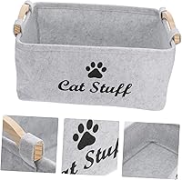 Vista 9 de Caja de almacenamiento de tela, cajas de juguetes para gatos, perros, mascotas, cubo de almacenamiento para gatos