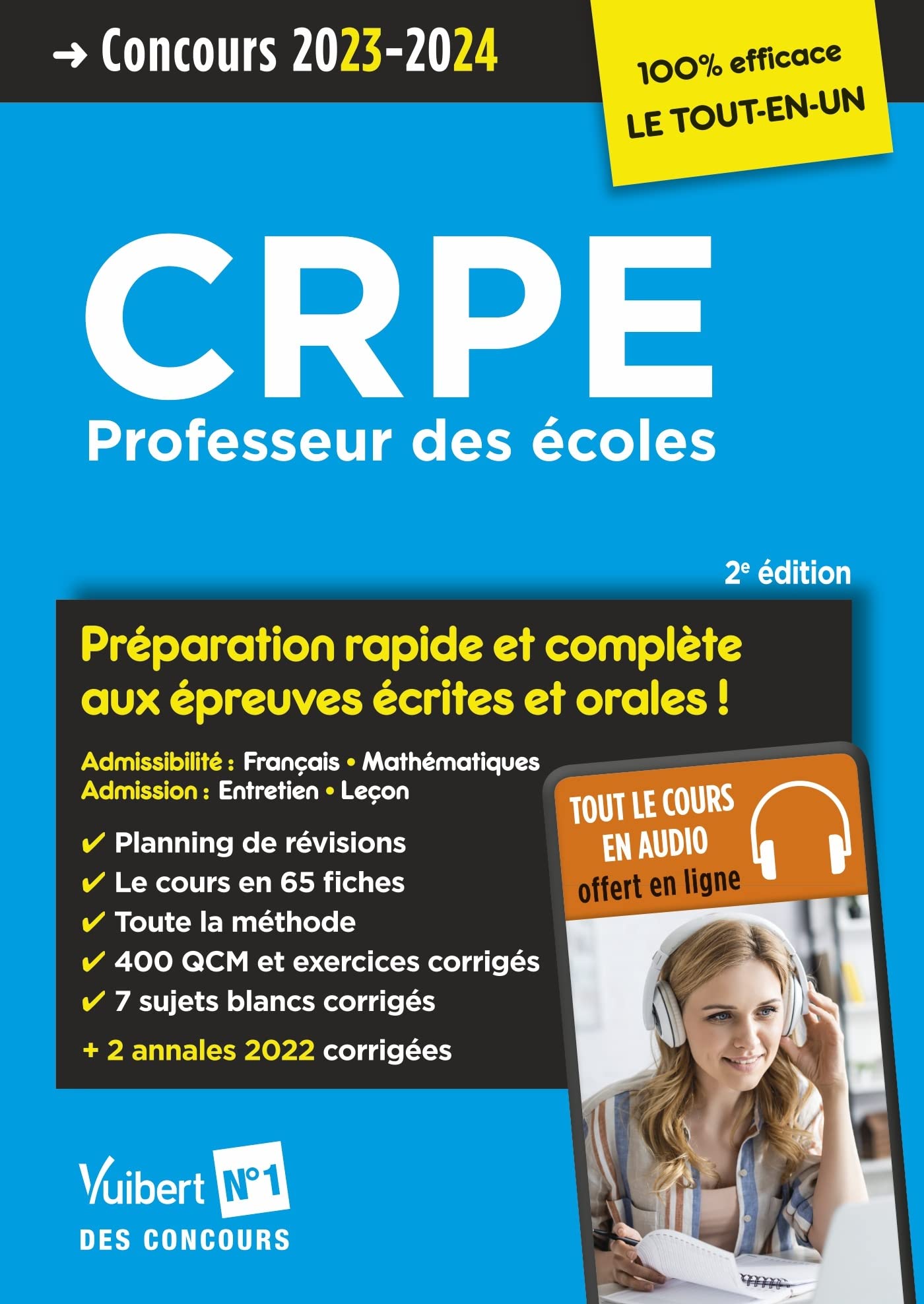 Quel Livre Pour Préparer Le Crpe 2022 Amazon.fr - CRPE 2023-2024 - Préparation rapide et complète aux épreuves  écrites et orales - Tout le cours en audio: Concours Professeur des écoles  - Français, maths, entretien et leçon - Delplace,
