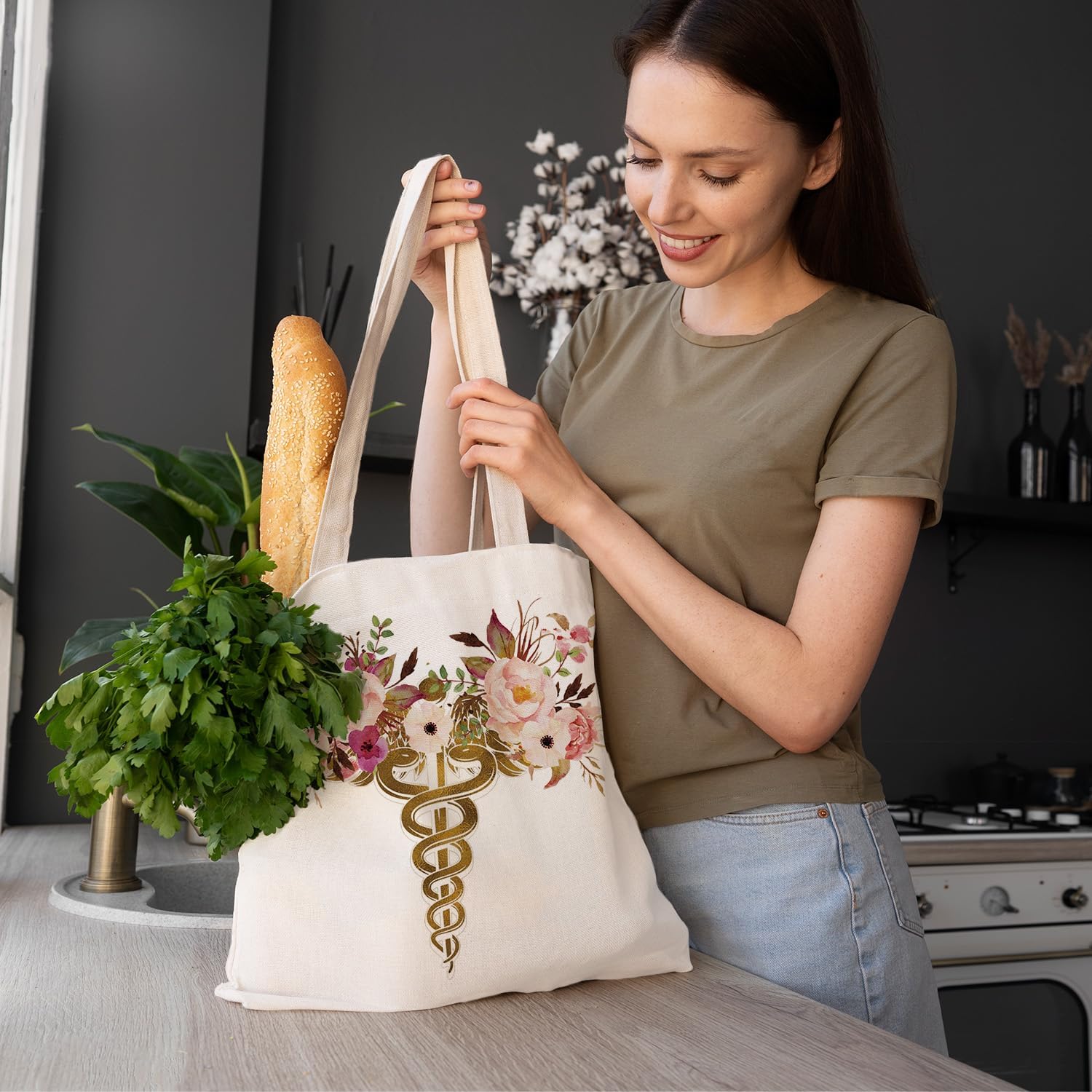 FBB Doctor Reusable Shopping Grocery Bags - Image 6