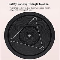 Vista 2 de Ab Twist - Disco giratorio de cintura ajustable con asas, disco giratorio de equilibrio adelgazante de cintura con suela de pie de masaje