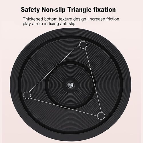 Miniatura 2 de Ab Twist - Disco giratorio de cintura ajustable con asas, disco giratorio de equilibrio adelgazante de cintura con suela de pie de masaje para