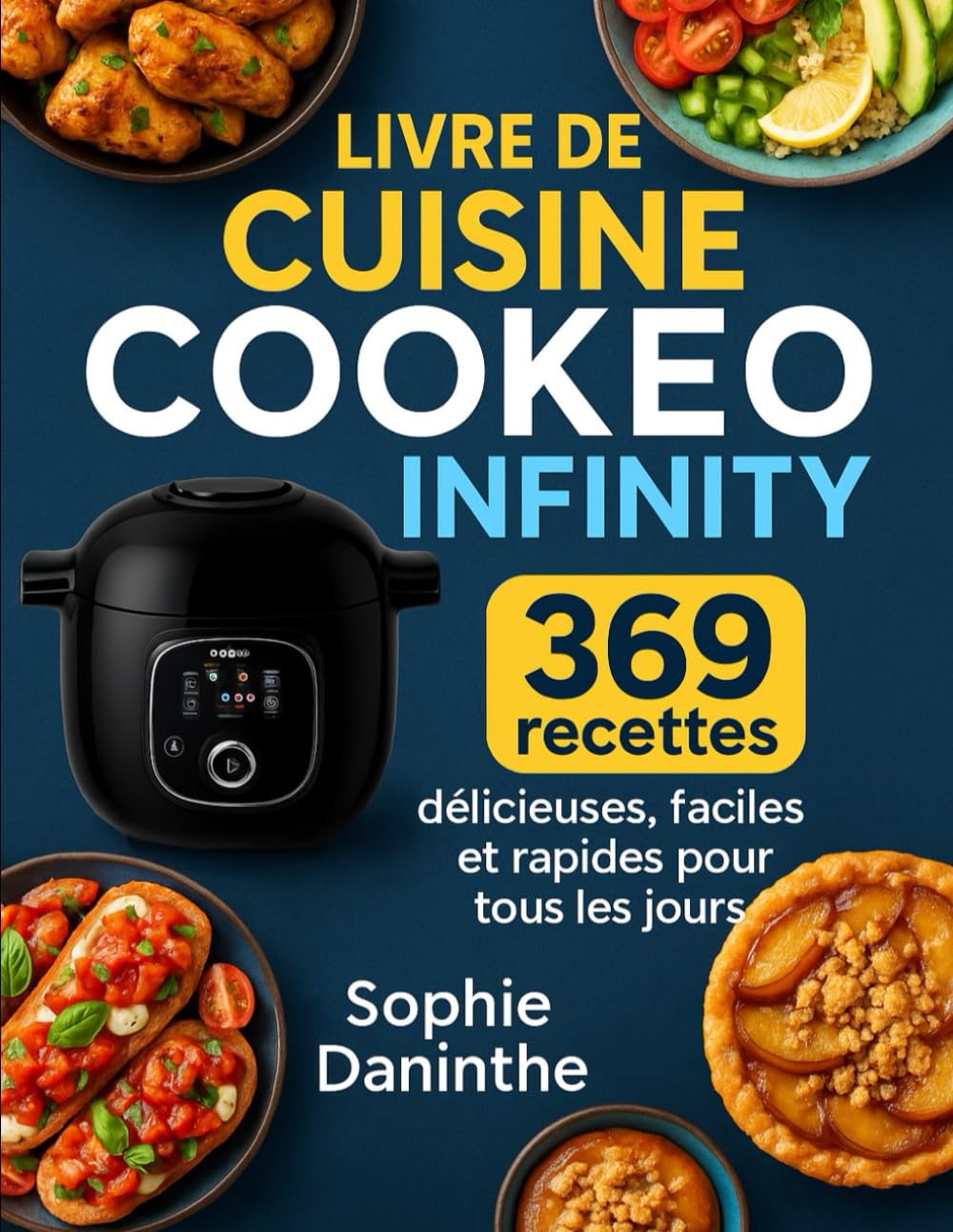 Livre du Cuisine Cookeo Infinity: 369 recettes délicieuses, faciles et rapides pour tous les jours