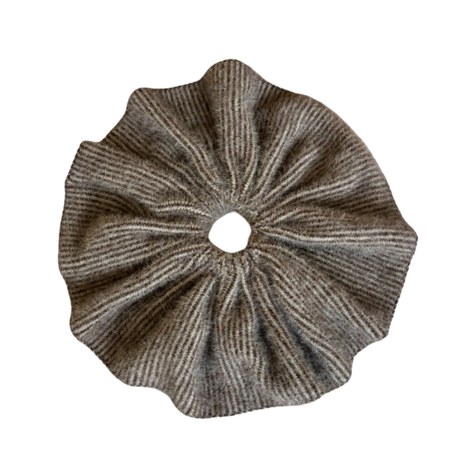 Fentency Stylish Headwear Oversized Knit Hair Scrunchies Soft Elastic Hair Tie For Women Daily Casual Sports