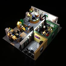 VONADO LED Light Kit Compatible with Lego The Office 21336, DIY Lighting Compatible with The Office Lego Set NO Lego Model,ONLY Lights
