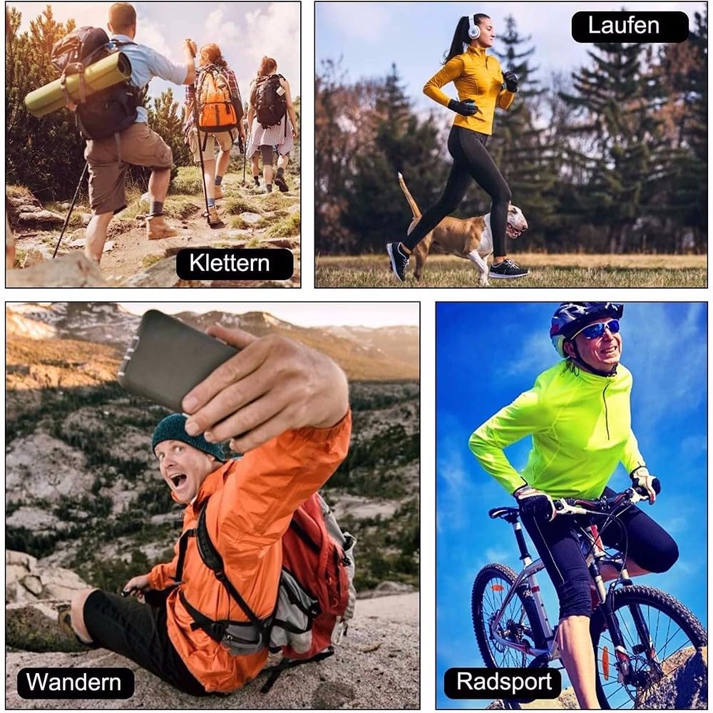 SIDHU Veste De Cyclisme Homme Femme Réfléchissant Imperméable Haute Visibilité Running Veste Légère Respirante VTT Veste Coupe-Vent VTT Maillot pour Cyclisme Course à Pied Jogging,Orange-L