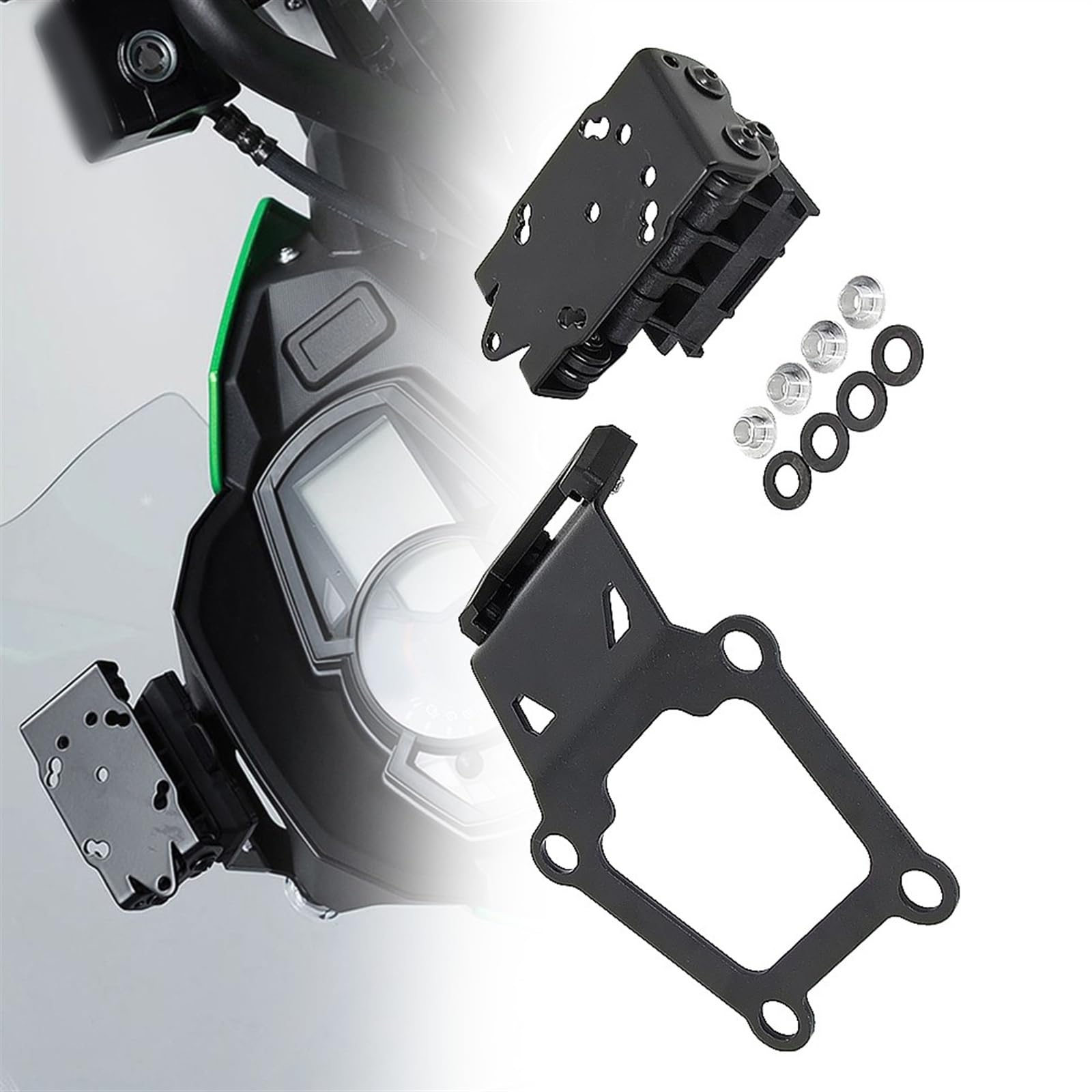 2016 2017 2018 2019 2020 2021 Motorcycle Accessories for Versys X300 Navigation Bracket GPS Mount for Kawasaki for Versys-X300