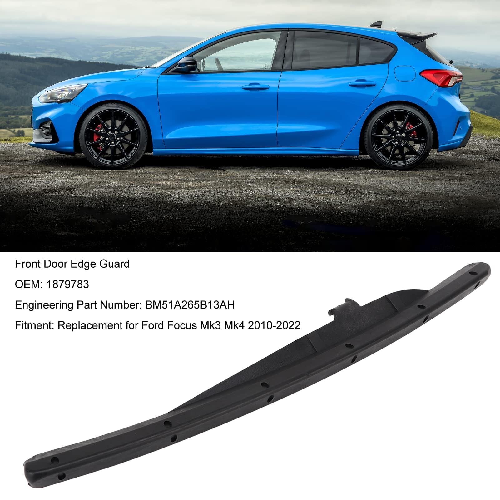 Osłona Krawędzi Drzwi Focus Mk3 Mk4 2010-2022 BM51A265B13AH