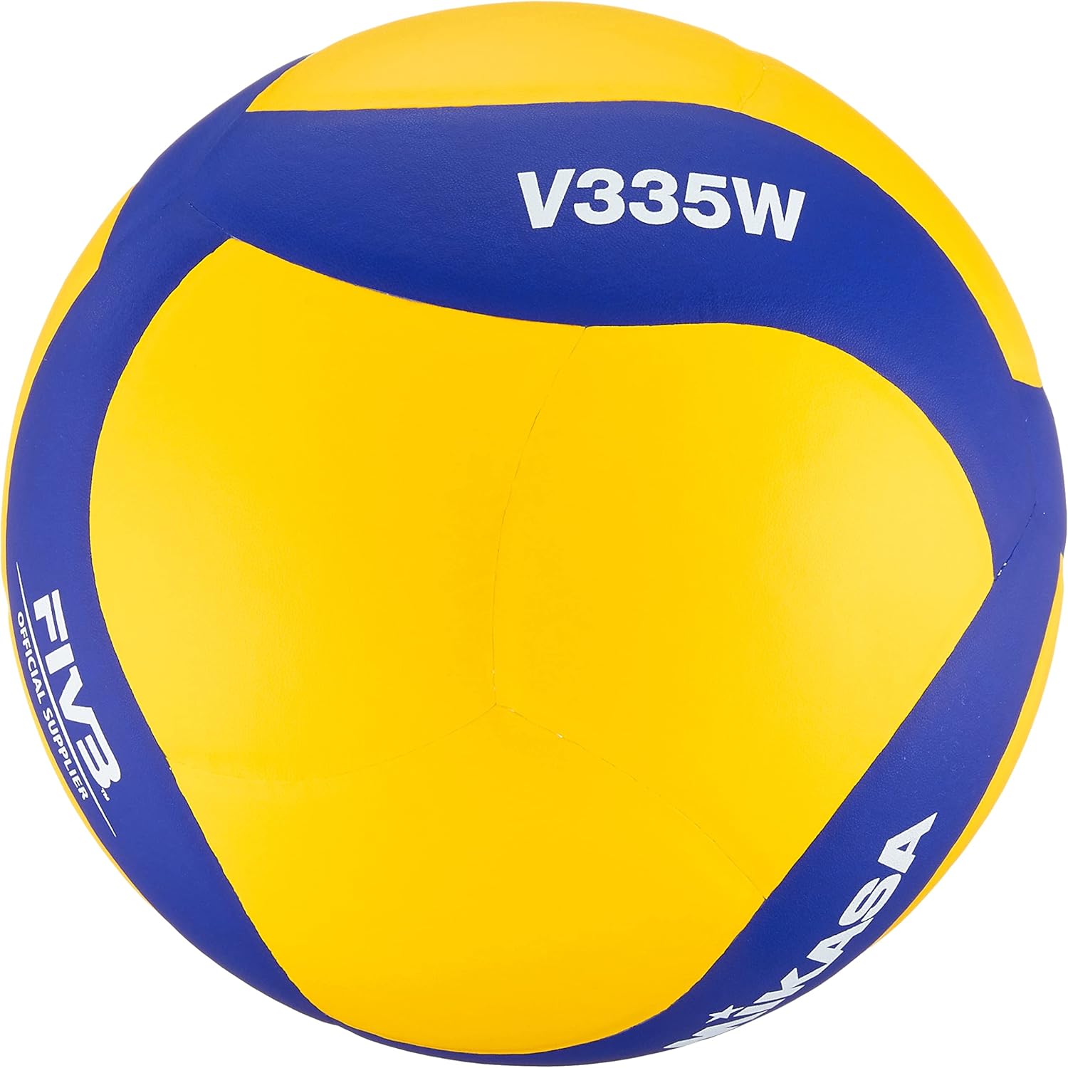 Mikasa V335w イエロー 練習球 ブルー バレーボール