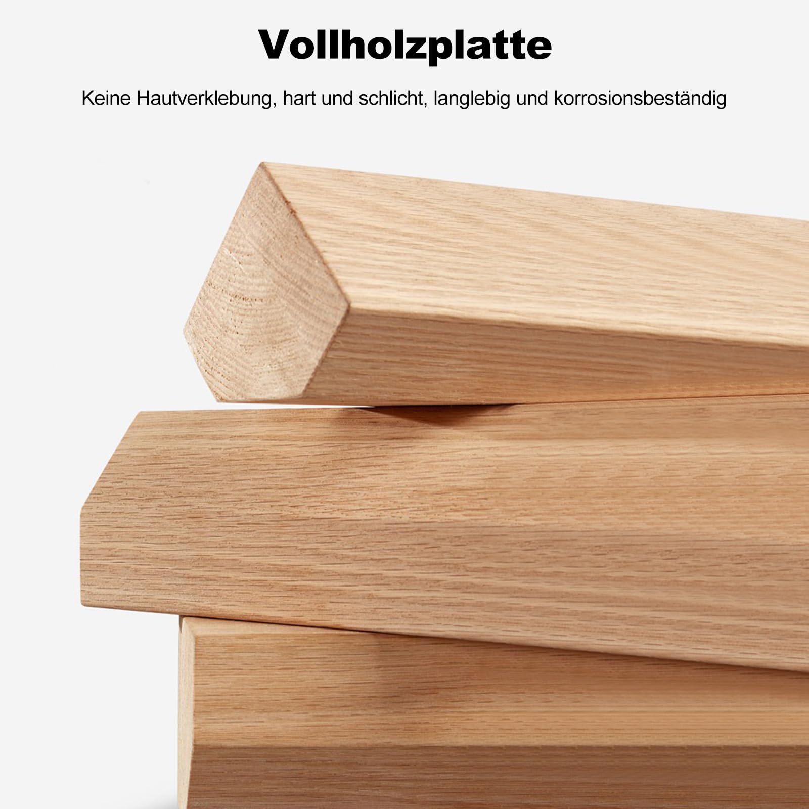 Ergocar Wanduhr, Modernes Minimalistisches Design Holzwanduhr Ruhig 30 cm (11,81 Zoll) Alle -Gesalidiertes Holz Geeignet Für Wohnzimmer, Schlafzimmer, Wand -Dekoration