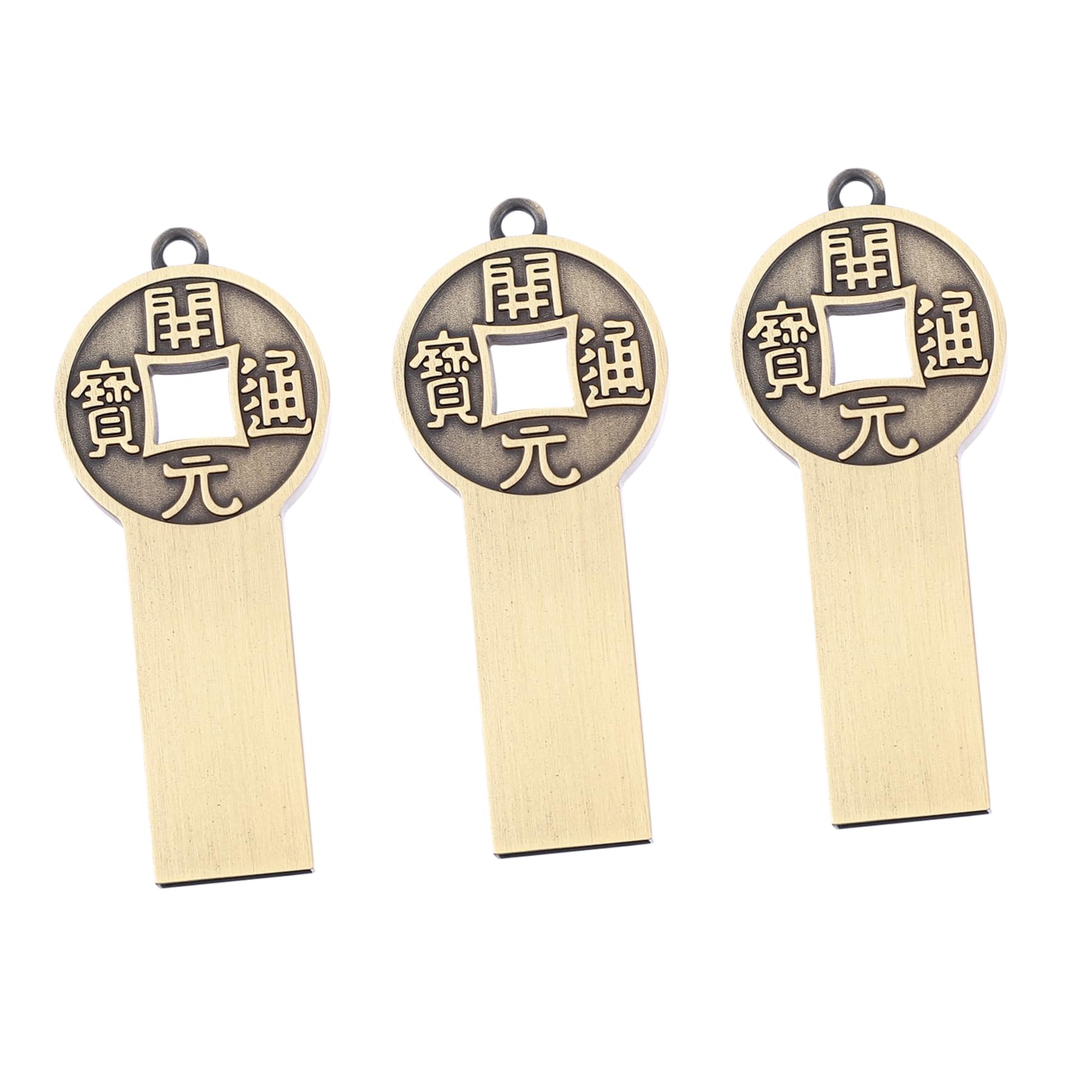 Amazon.co.jp: QUMIIRITY 3個 レトロ銅コインusbケース 鍵 まばたき 場合 ウルトラ ために 閃光 カバー ブロンズ Usb  の金属シェル Uシェル 亜鉛合金 : パソコン・周辺機器