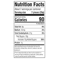 Vista 2 de Trolli Sour Brite Crawlers, Candy, Cherry-Lemon, Strawberry-Grape & Orange-Lime, Sweet and Sour, Gummy Worms, 7.2 oz