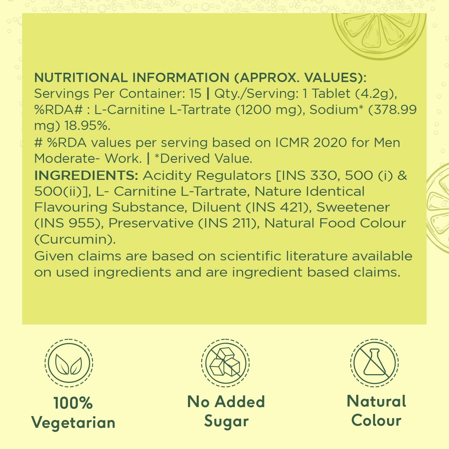 l carnitine healthkart hk vitals L-Carnitine L-Tartrate 1200mg (Lemon Flavour, 30 Effervescent  Tablets) with Shaker, 650ml, Combo Pack : Amazon.in: Health & Personal Care