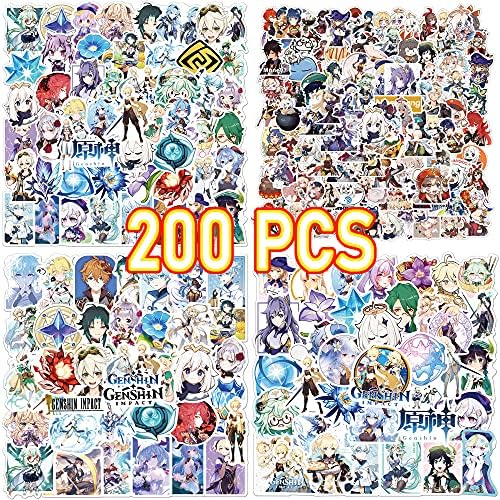 200pcs Demon Slayer Stickers Mugen Train Sticker Pack Demon Slayer 