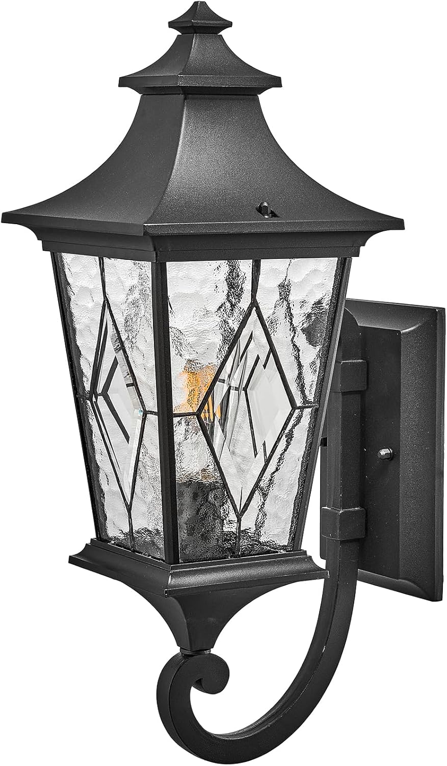 outdoor wall lights modern outdoor wall sconce light 21 inch large-sized exterior porch lights wall mount for front house garage and entryway black finish waterproof black 21inch