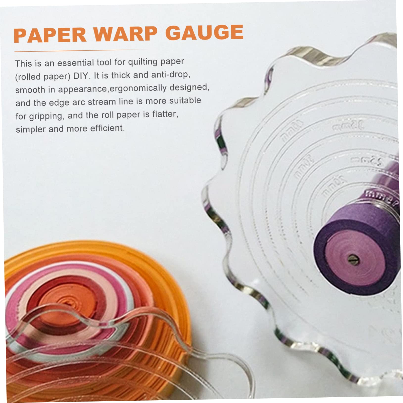 OSALADI Quilling Paper Strips Set Pcs Paper Quilling Forms Rings for Professionals