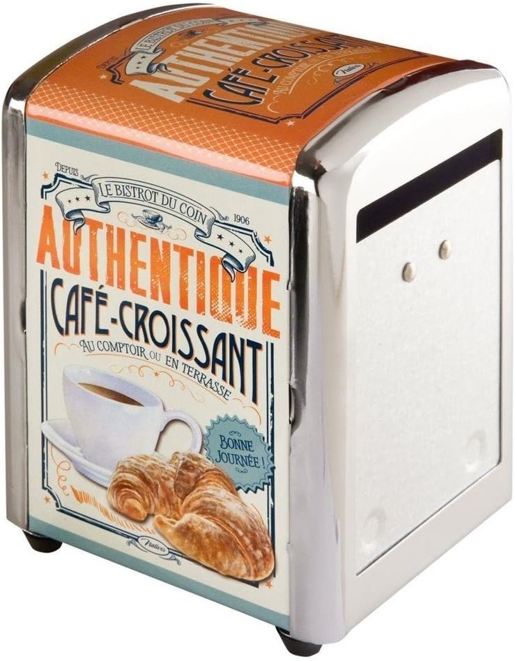 NATIVES 411270 Napkin Dispenser Metal Multi-Coloured 10 x 5 x 7 cm