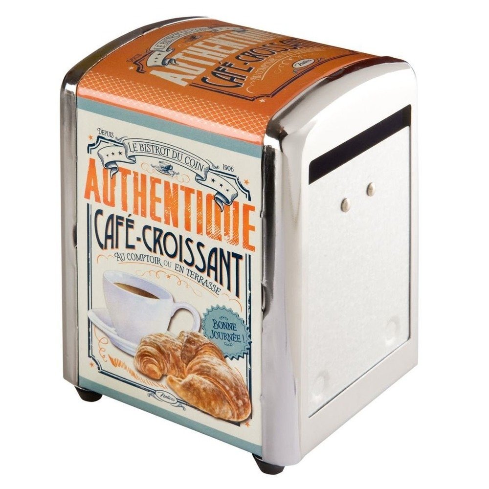 NATIVES 411270 Napkin Dispenser Metal Multi-Coloured 10 x 5 x 7 cm