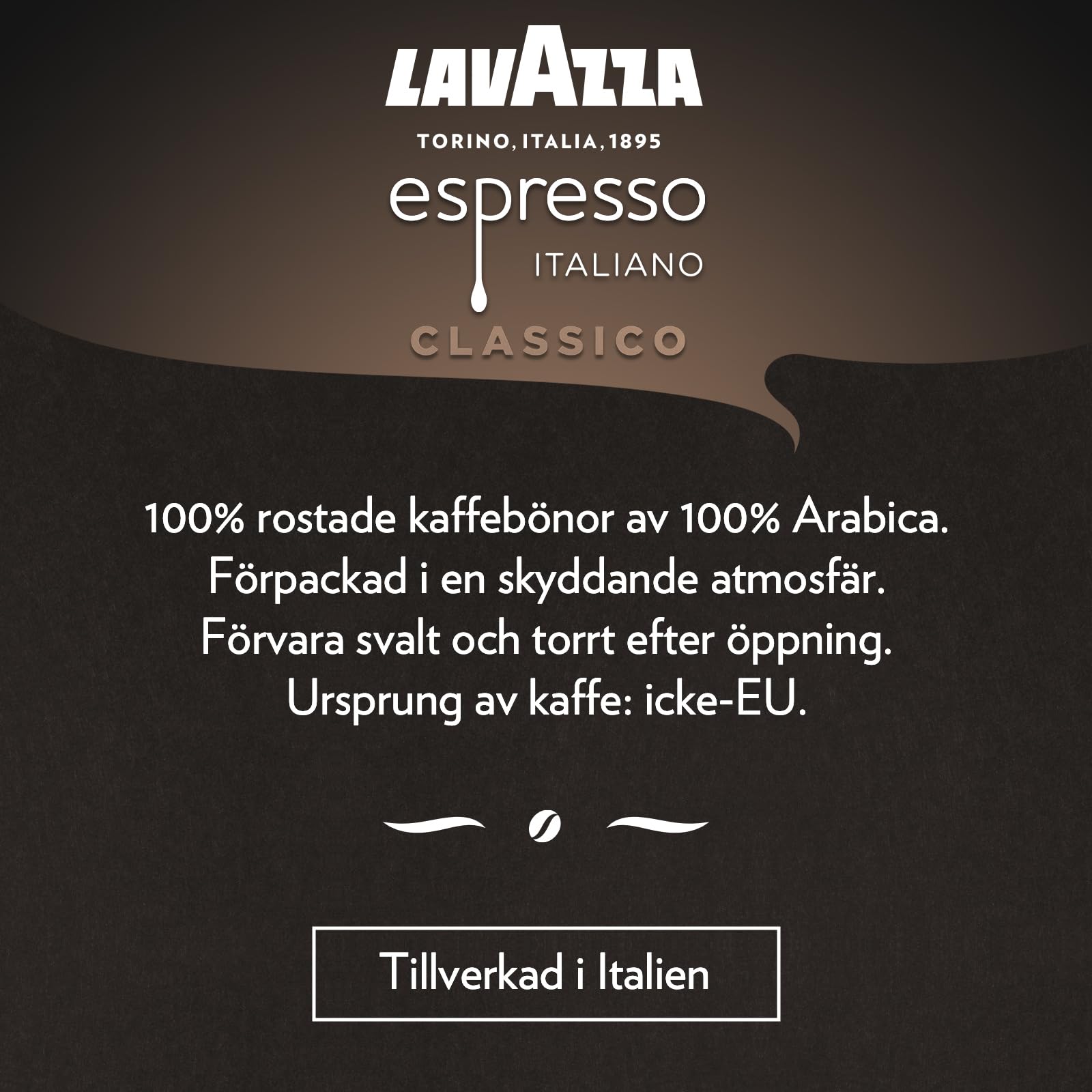 LAVAZZA Caffe Espresso Beans 1kg