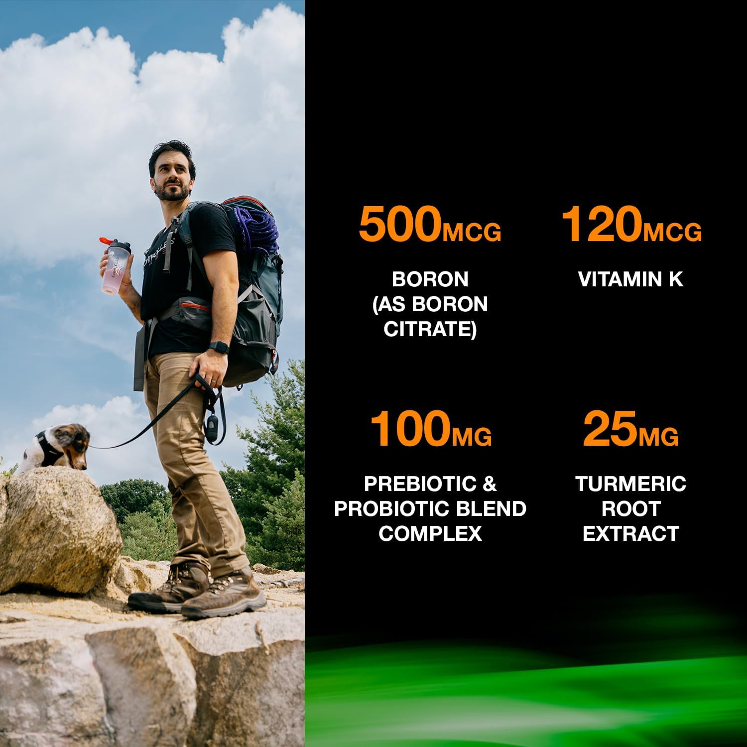 CONTROLLED LABS Orange Triad Plus Greens for Men and Women, 30 Servings Iron Free Sports Supplement for Overall Health, Multivitamin, Digestion, Immune System, and Joint Health