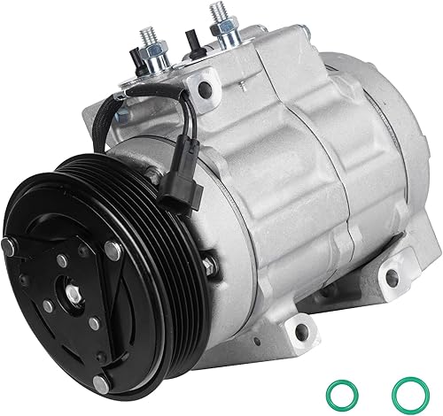 Compresor de aire acondicionado con embrague para Ford Expedition 5.4L 2007-2014, F-150 4.6L/5.4L 07-10, F-250/F-350 Super Duty 08-09, para Lincoln