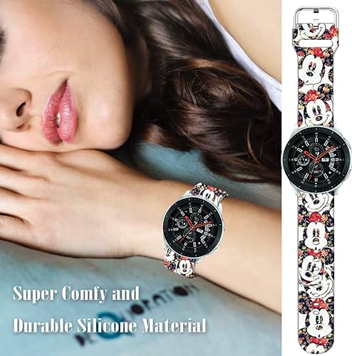 Miniatura 5 de Correas de reloj deportivas compatibles con Samsung Galaxy Watch 7FE654 1.575 in 1.732 inGalaxy Watch 6 Classic 1.850 in 1.693 inWatch 3 1.614 in