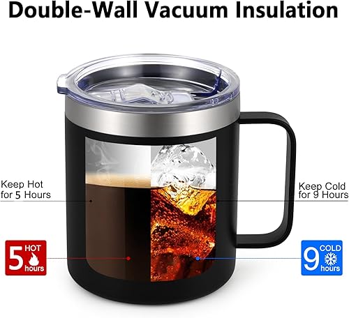 Miniatura 2 de Qtencas Jefe Manager - Taza de café de acero inoxidable con cafeína para hombres, regalo de cumpleaños, regalos de Navidad para hombres, jefes,