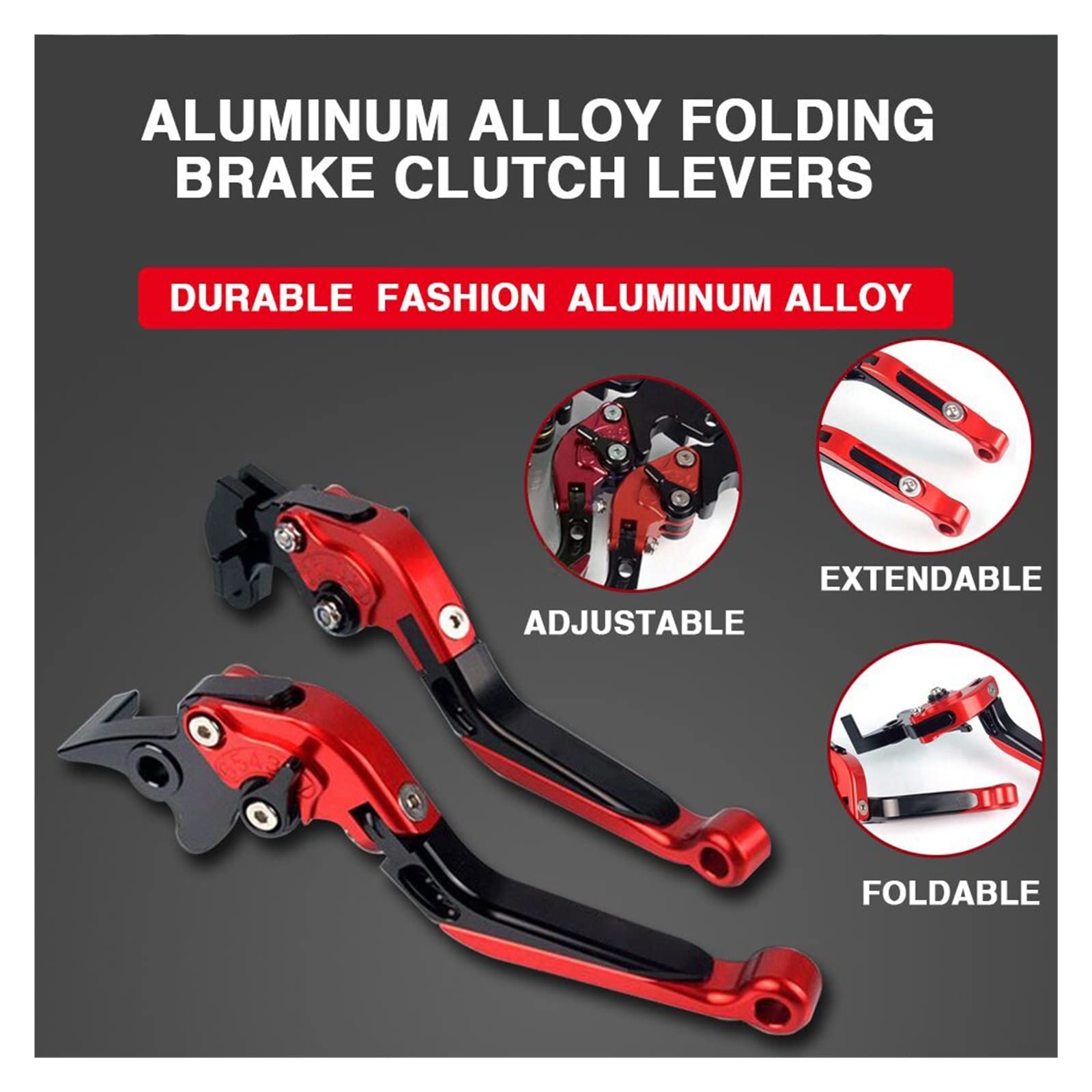 Fit For Honda CRF1100L 2017-2025 Accesorios Motocicleta Palancas Embrague Freno Plegables Ajustables Tapas Extremo Manillar(CRF1000L AFR 15-19 -9)
