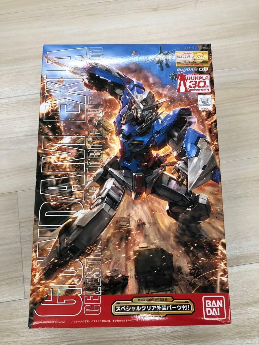 MG ガンダム エクシア 30th スペシャルクリア外装パーツ付き MG ガンダム エクシア 30th スペシャルクリア外装パーツ付き 【MG