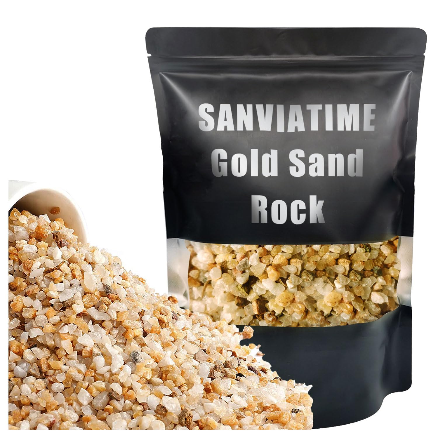 2.65lb Coarse Sand Stone, Succulents and Cactus Bonsai Rocks for Plant Potting Horticultural