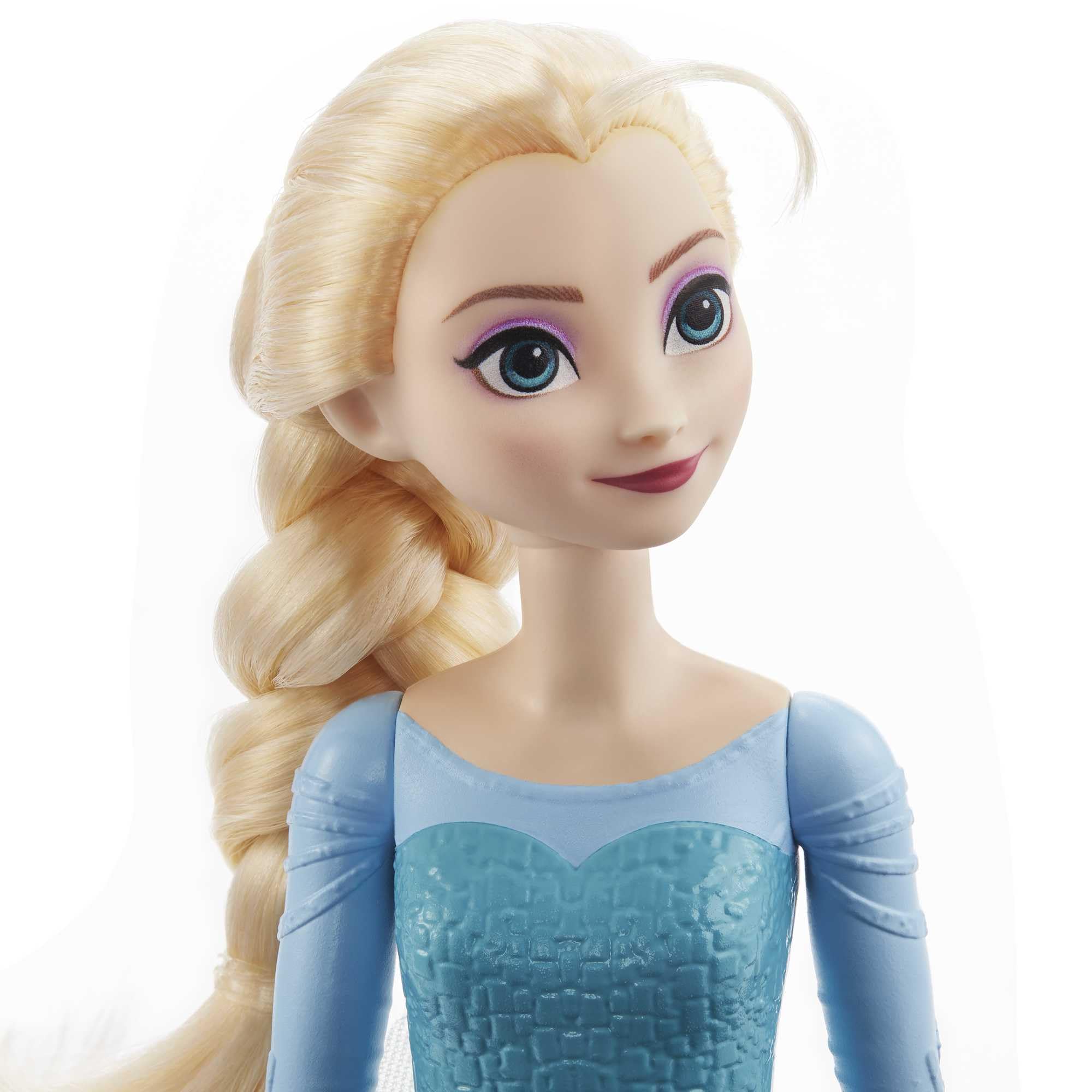 Mattel Disney Frozen - Elsa bambola con abito elegante e accessori ispirati ai film Disney Frozen 1, giocattolo per bambini, 3+ anni, HLW47