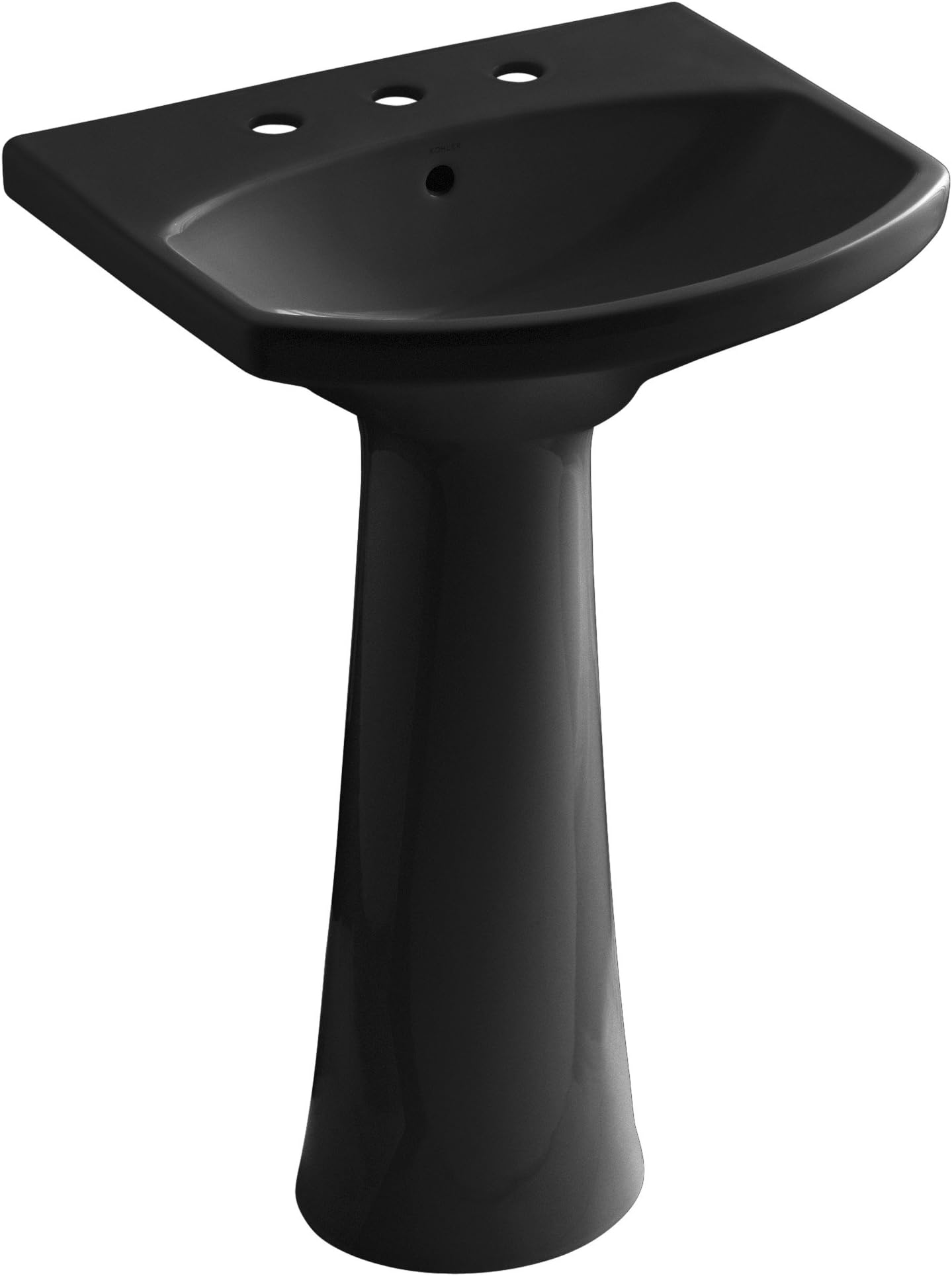 KOHLER K-2364-0 Cimarron Bathroom Sink Pedestal, White - Pedestal Sinks ...