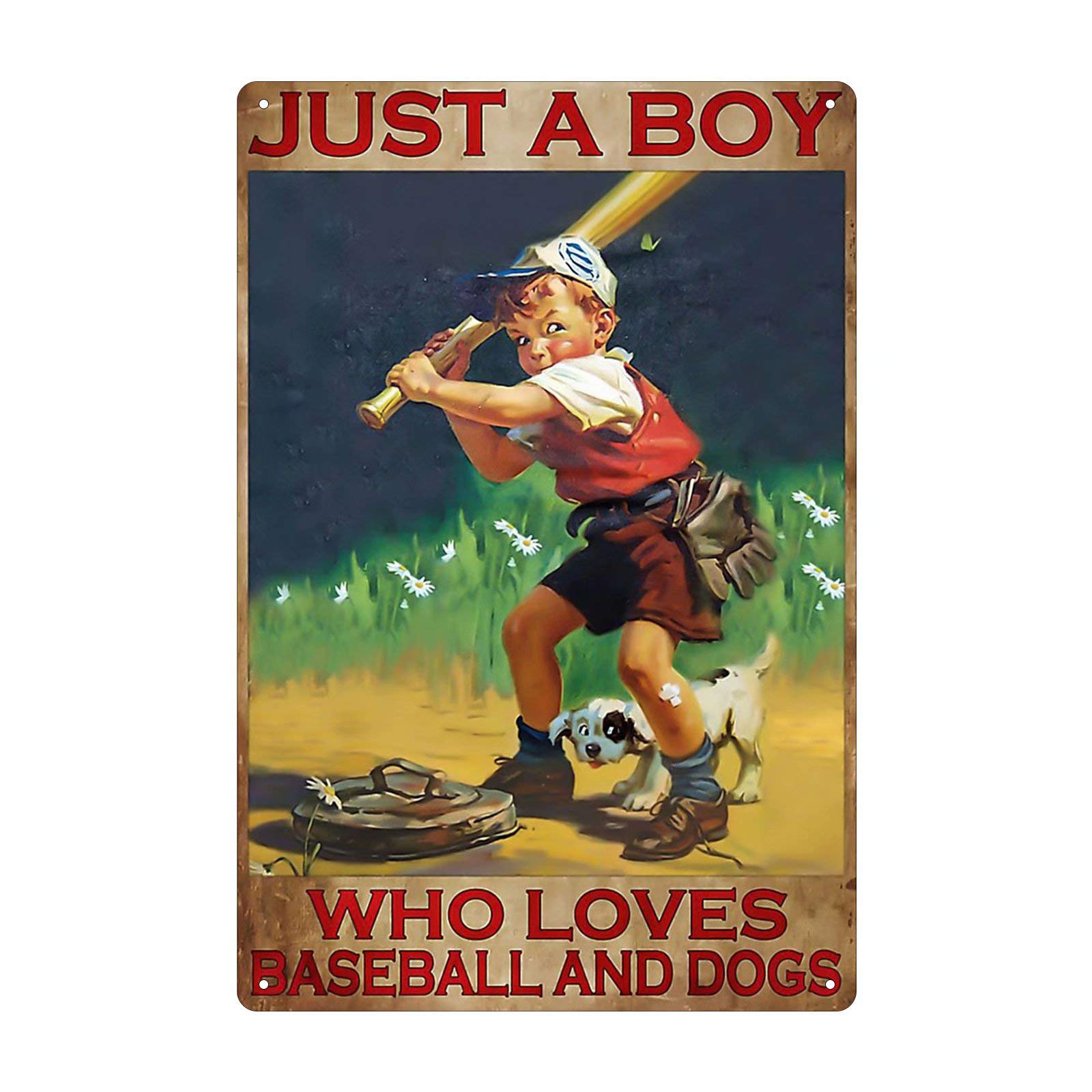 Plaque Décorative En Métal Avec Inscription « Baseball I Am Pitcher » - 20,3 X 30,5 Cm