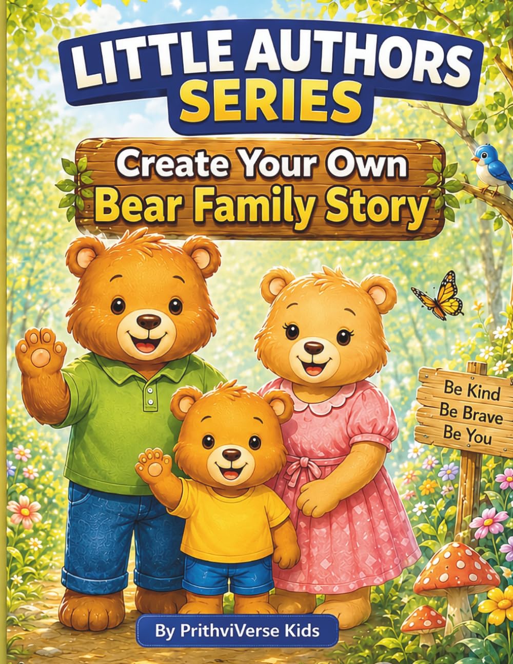 Little Authors Series: Create Your Own Bear Family Story
