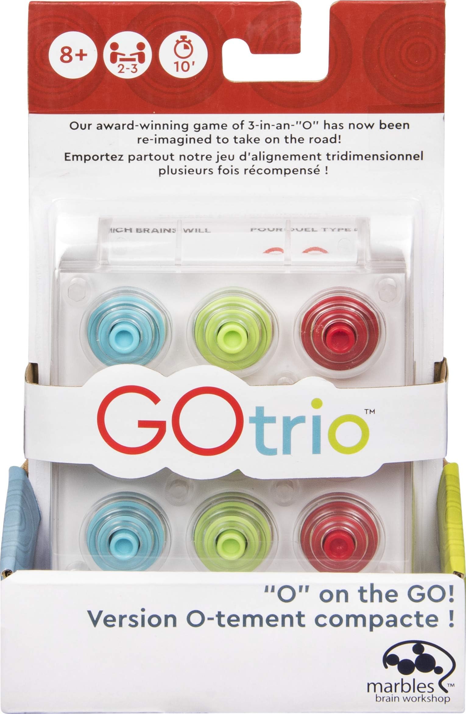 Cardinal GOtrio Game by Marbles Brain Workshop, Travel Game for Players Aged 6 and Up