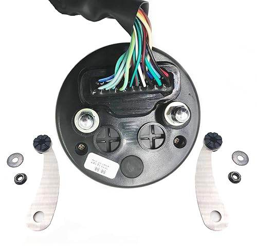 Miniatura 5 de WHALETAIL Universal Motorcycle Speedometer Mount 304 Stainless Steel Speedometer Bracket with Screw Nuts and Rubber Pads