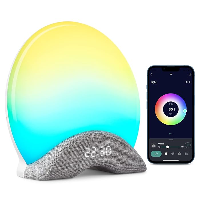 Buy LaView White Noise Machine,Sound Machine with 25 Music,Sunrise