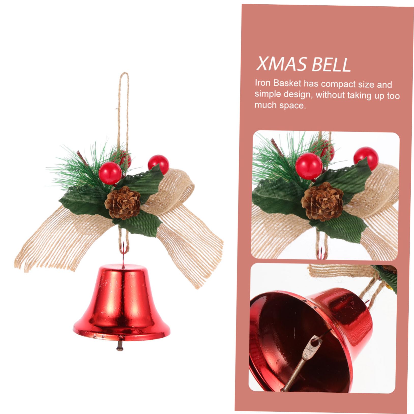 Cabilock 5 Set Decorazioni Di Campane Di Natale Gonfiabili Festoni Ornamenti Per L'Albero Di Natale Ornamenti Di Natale Ornamenti Per L'Albero Di Natale Decorazioni Di 2 pezzi * 5