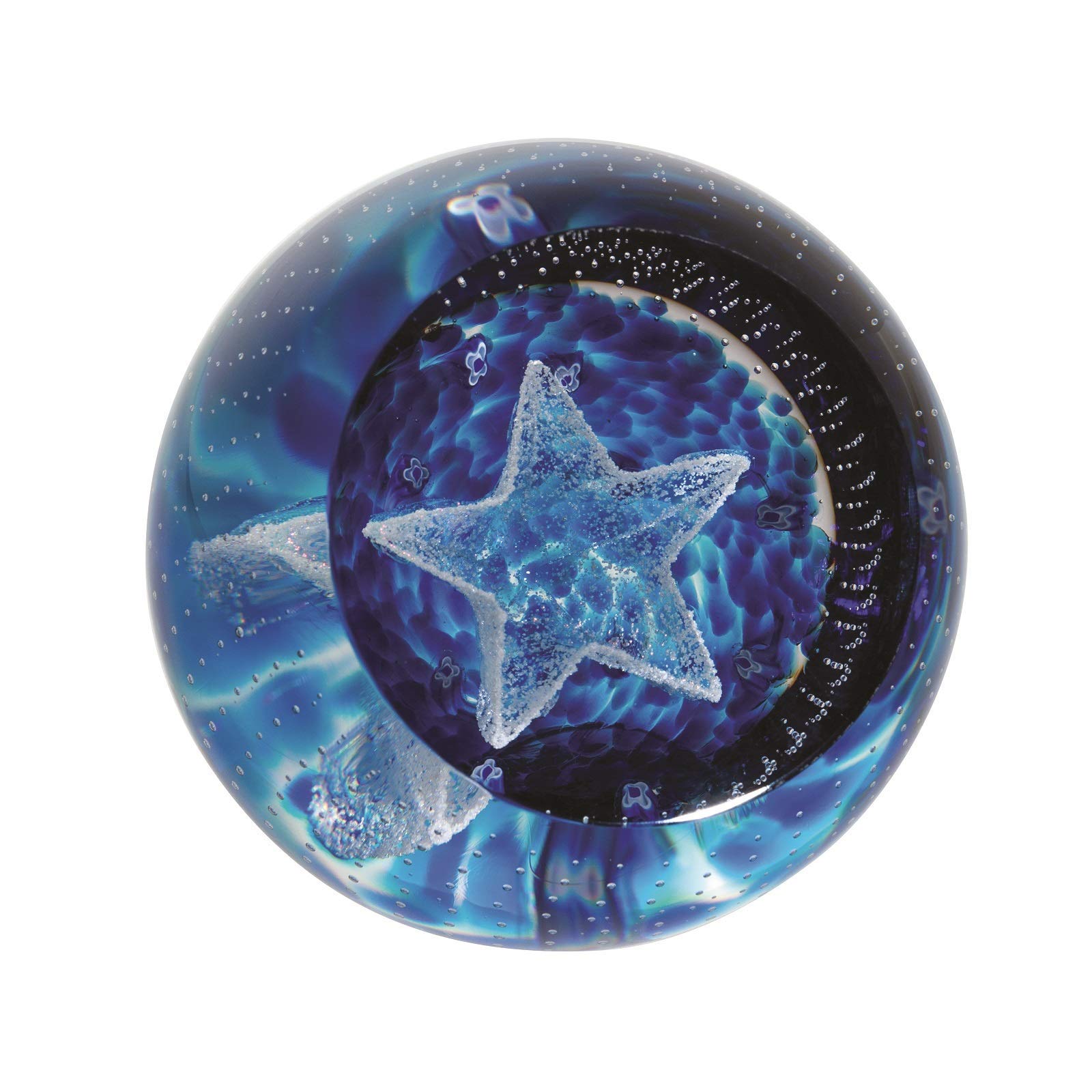Caithness Glass Multi Coloured Sentiments - Twinkle Twinkle Little Star Paperweight