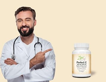 Full Spectrum Perfect-E - Vitamin E Complex with Mixed Tocopherols and Tocotrienols - Non-GMO Complete E Vitamin - 60 Softgels