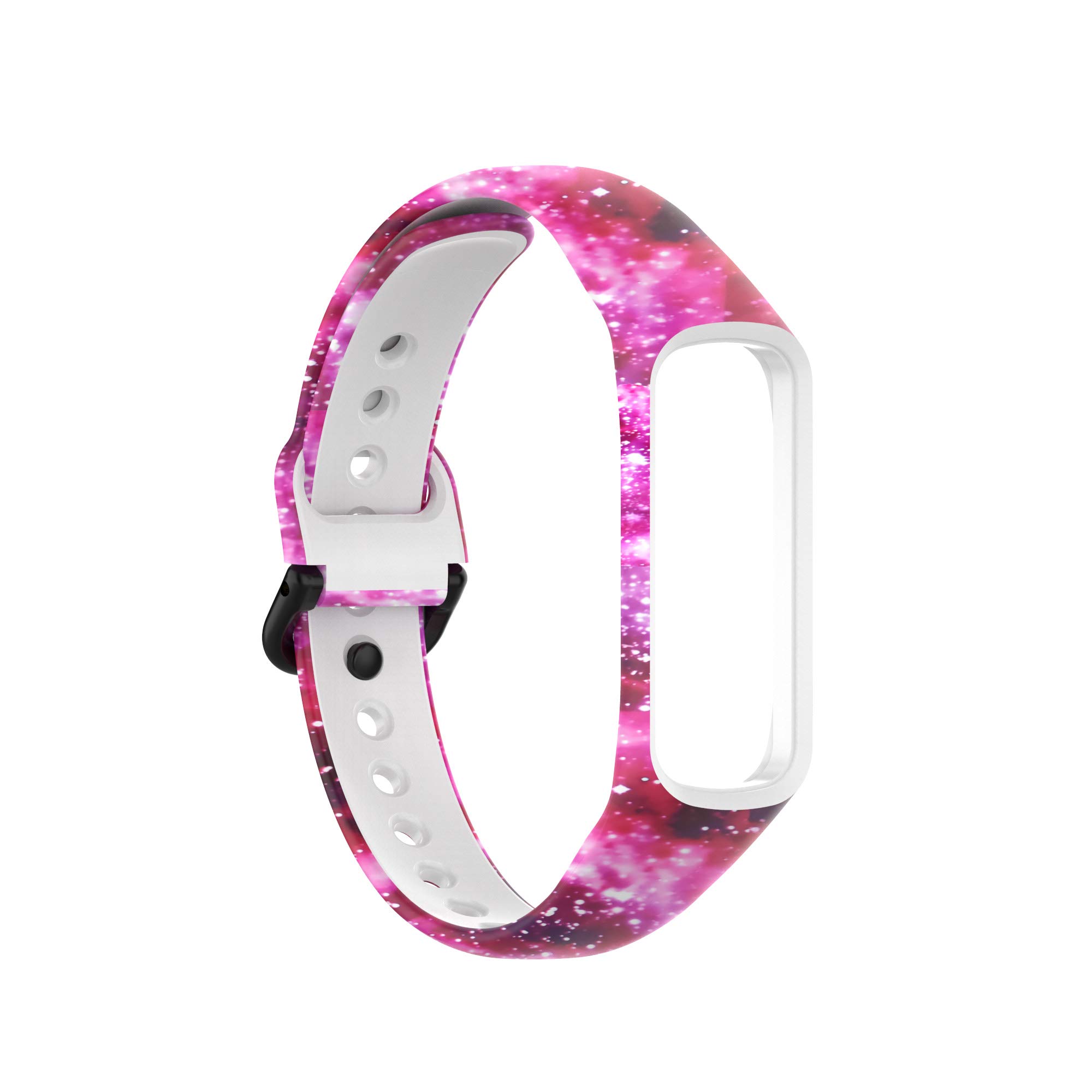Galaxy Fit 2 paski zastępcze, do Galaxy Fit 2, 3-pak, regulowane silikonowe paski do zegarków, opaski na nadgarstek, pasuje do Samsung Galaxy Fit 2 SM-R220 (nie do Galaxy Fit) (E)