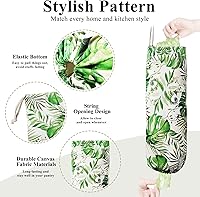 Vista 2 de TOGETRUE - Organizador de bolsas de plástico con soporte de pared, dispensador para el hogar, soporte para bolsas de comestibles resistente