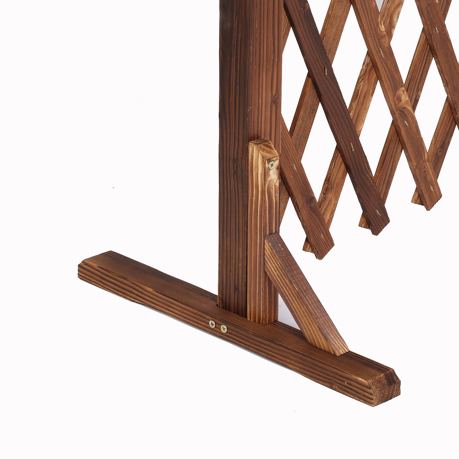Clôtures Extensibles En Bois Nisorpa – Lot De 2, Réglables 34-160 Cm, Hauteur 80 Cm, Pour Jardin Ou Intérieur