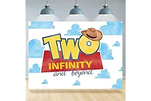 Toy Story Two Infinity and Beyond Backdrop