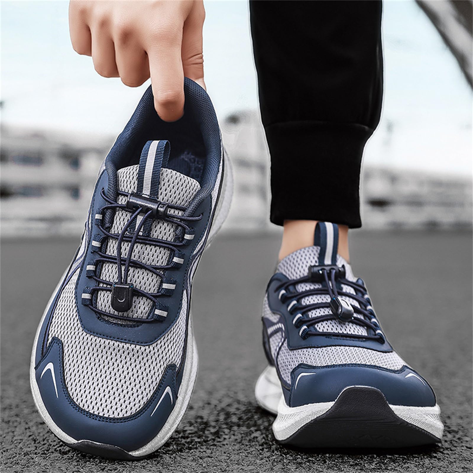 AONETIGER Unisex Scarpe da Corsa Pianta Larga Uomo Donna Calzata Larga Leggere Antiscivolo Comode Ginnastica per Corsa Camminata Jogging Fitness Uso Quotidiano Gr.36EU-47EU