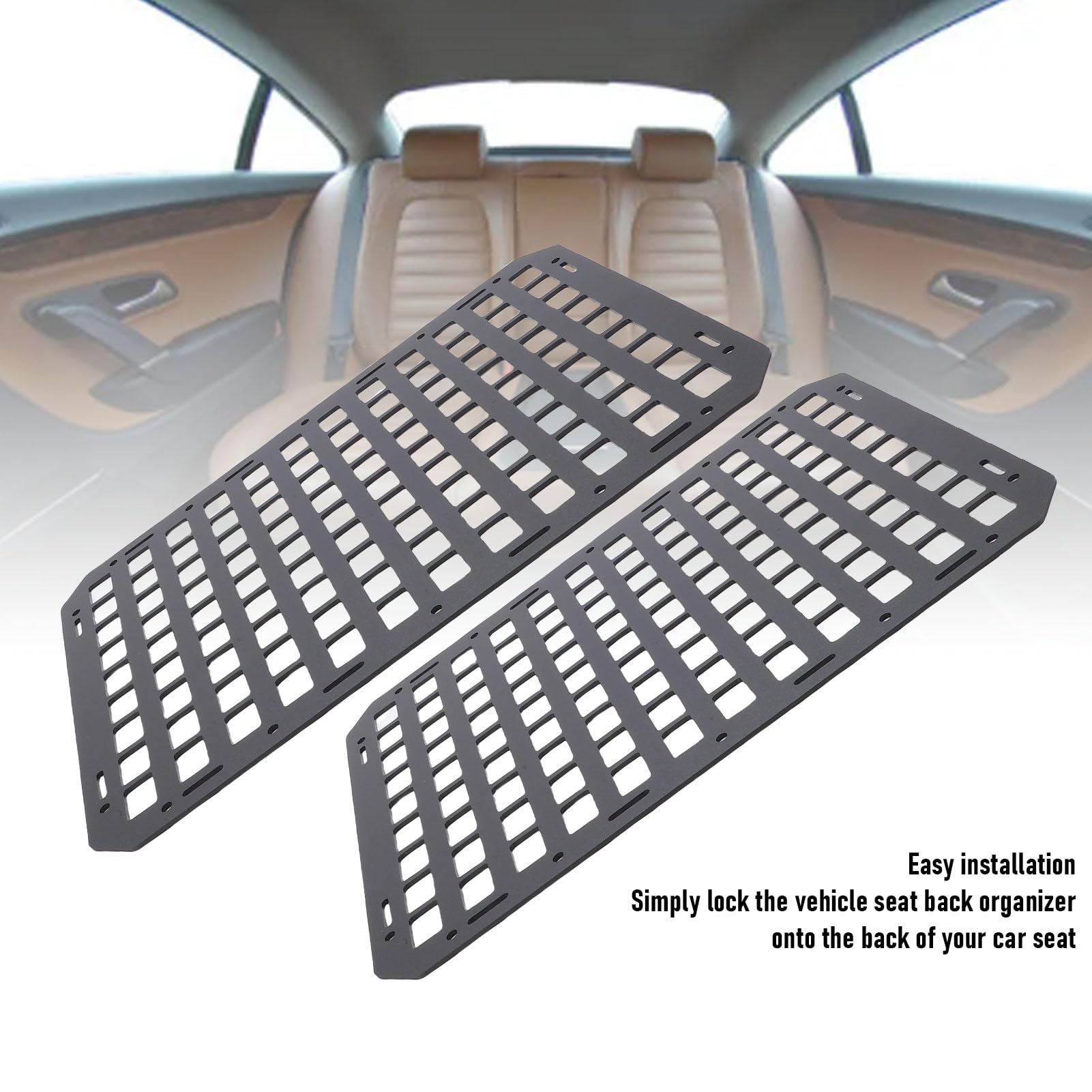 Akozon Organizador de Respaldo de Asiento de Coche, Soporte de Engranaje para Camionetas Suv