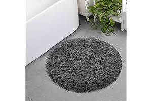 Seavish Luxury Circular Bathroom Rug