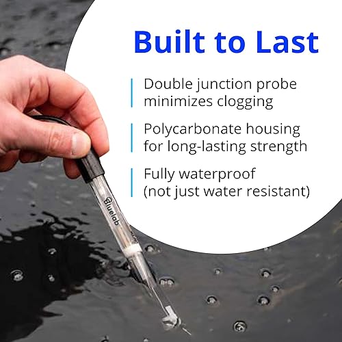 Vista 3 de Bluelab PROBPH Sonda de pH para agua, electrodo de repuesto para medidor, monitor y controlador con fácil calibración, herramienta para sistema