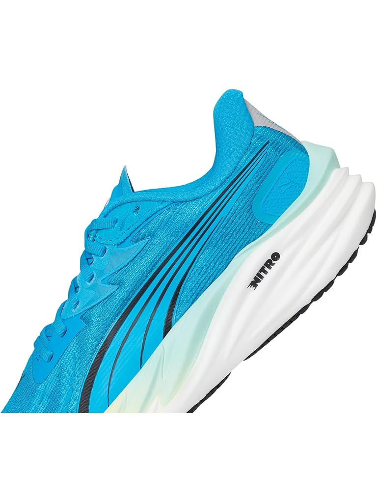 Blue PUMA Velocity Nitro Running Shoes